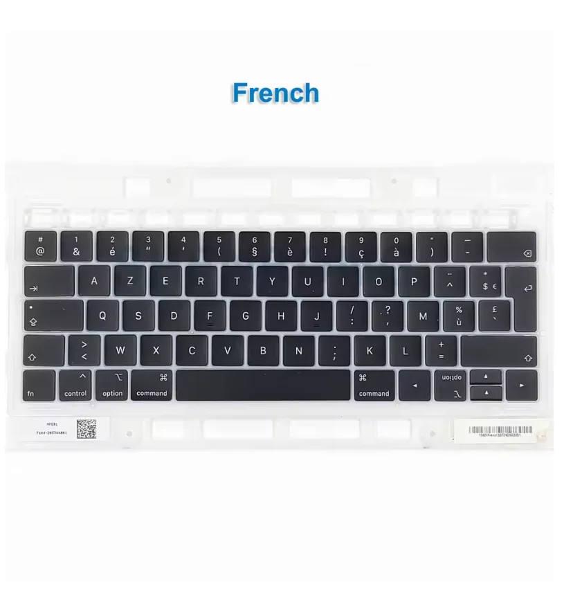 Nowa oryginalna nakładka na klawisz A1706 A1707 A1708 do Macbook Pro US UK RU SP FR Niemiecki Turecki Klawisz do laptopa 2016 2017 rok — zdjęcie produktu 5