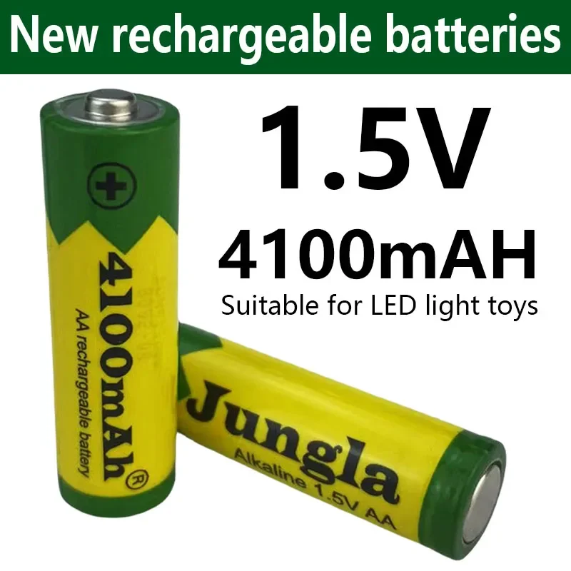 

AA 4100mah 1.5V high-quality new rechargeable battery, suitable for LED light toys