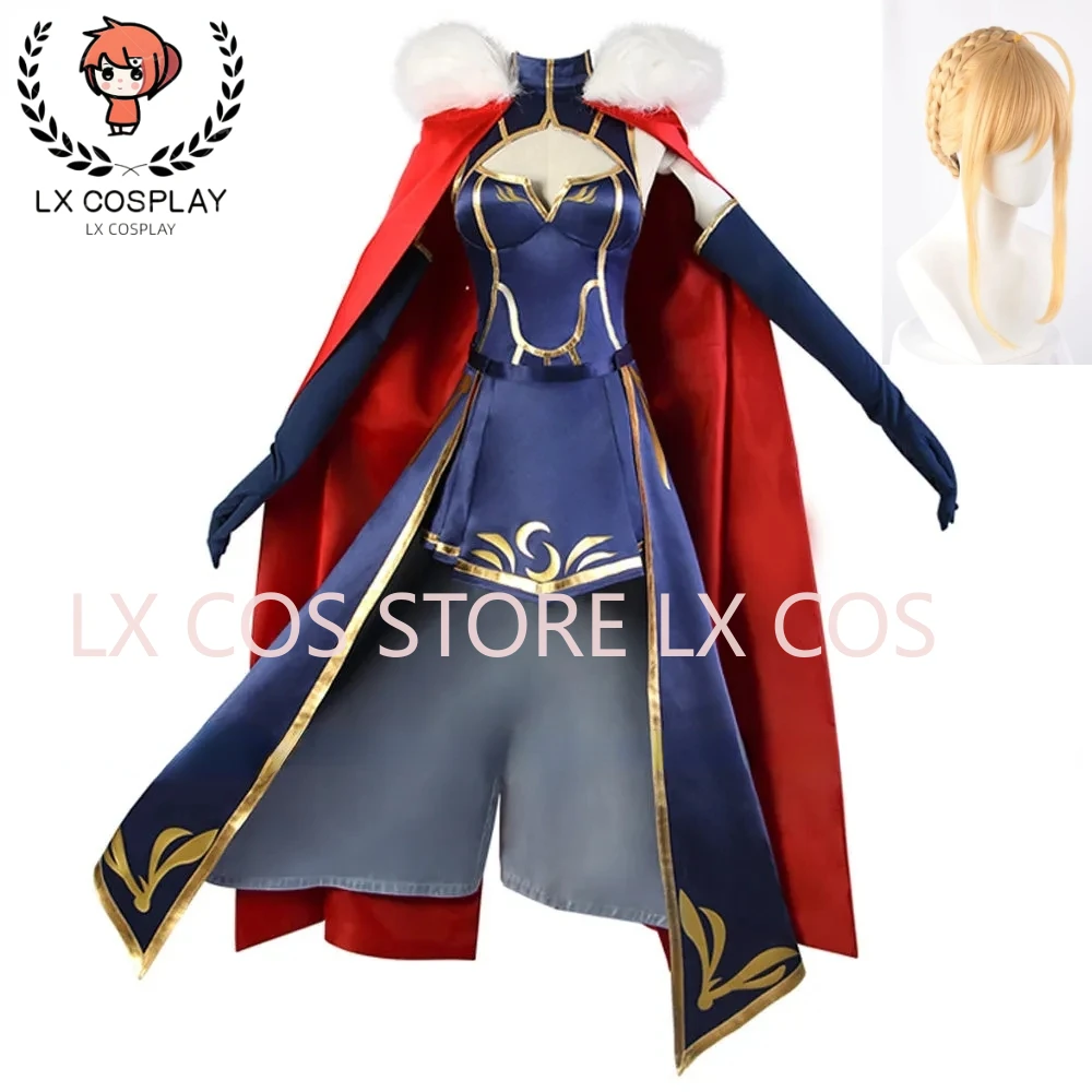 Anime Lot Grand Order Lancer Artoria Pendragon Cosplay Kostuum