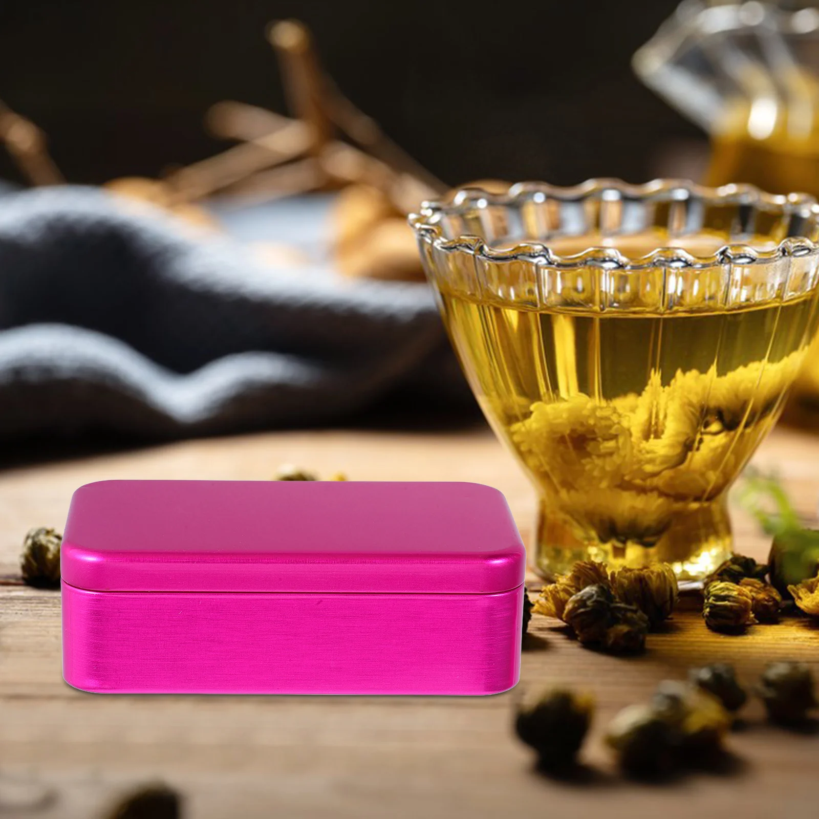 5 قطعة مربع نحى القصدير مجموعة صناديق حاويات تخزين معدنية صغيرة للمجوهرات عملات الحلوى حبوب الحرف الشاي وجبات خفيفة مستطيلة