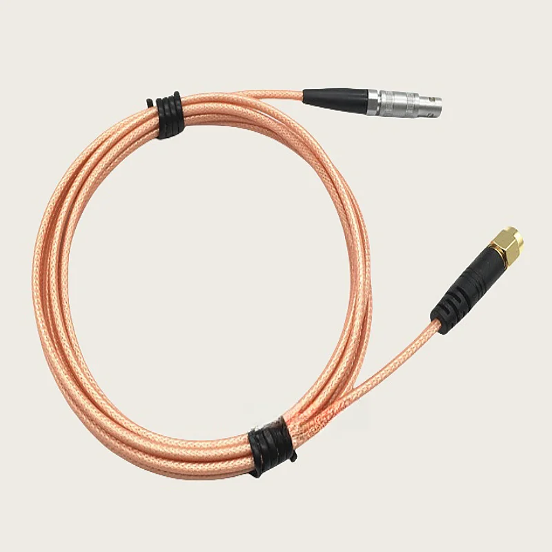 SMA compatible Lemo 00 ultrasonic testing instrument signal connection wire, twin crystal probe RF wire