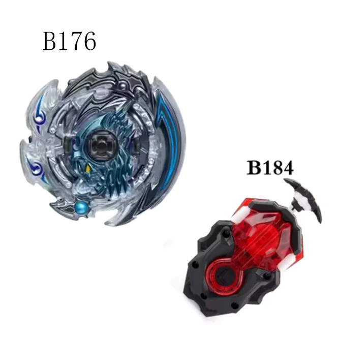 Spinning Top Burst B180 B185 B188 B193 Bey and  Drain Fafnir Metal  Top Launchers