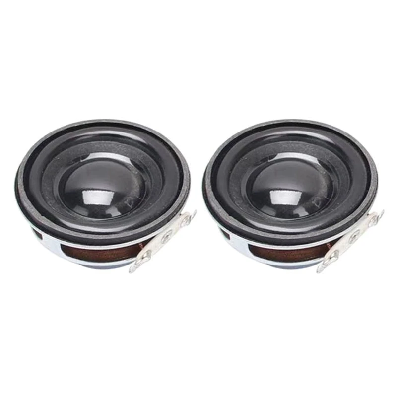 4021 Speaker 4 ohm 3W 3WwR Speaker Circle Shaped Stereo Woofer Loudspeaker for Notebook Laptop DIY Repair-2 Pieces