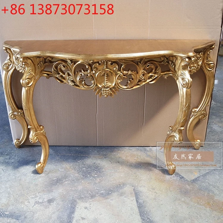 

Европейский французский пристенный столик для прихожей, прихожий стол, прихожий шкаф, мраморная полоса с цветной резьбой, фон для коридора виллы