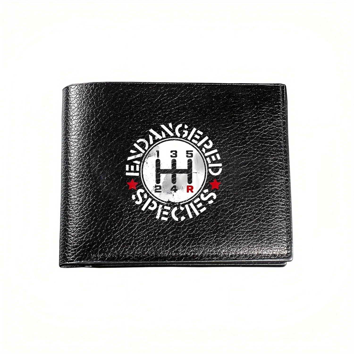 Endangered Species Gear Shift  Business Mens Casual Elegant Simple Practical Quality Wallet Stylish Printing Graphic Creative Ch