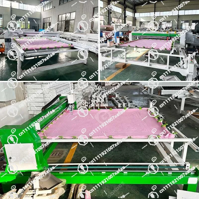 Industrial Long Arm Single Head Needle Duvet Manufacturing Mattress Mattress Foam Quilt Sewing Machine