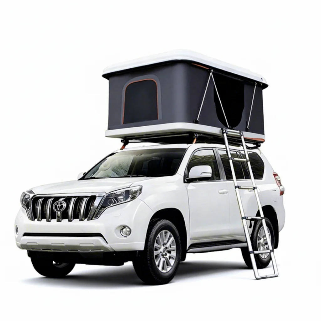 

Car Roof Tent Double Layer Shelter Fully Automatic New Outdoor Self-driving Tour Four Doors Folding Cold-proof Waterproof