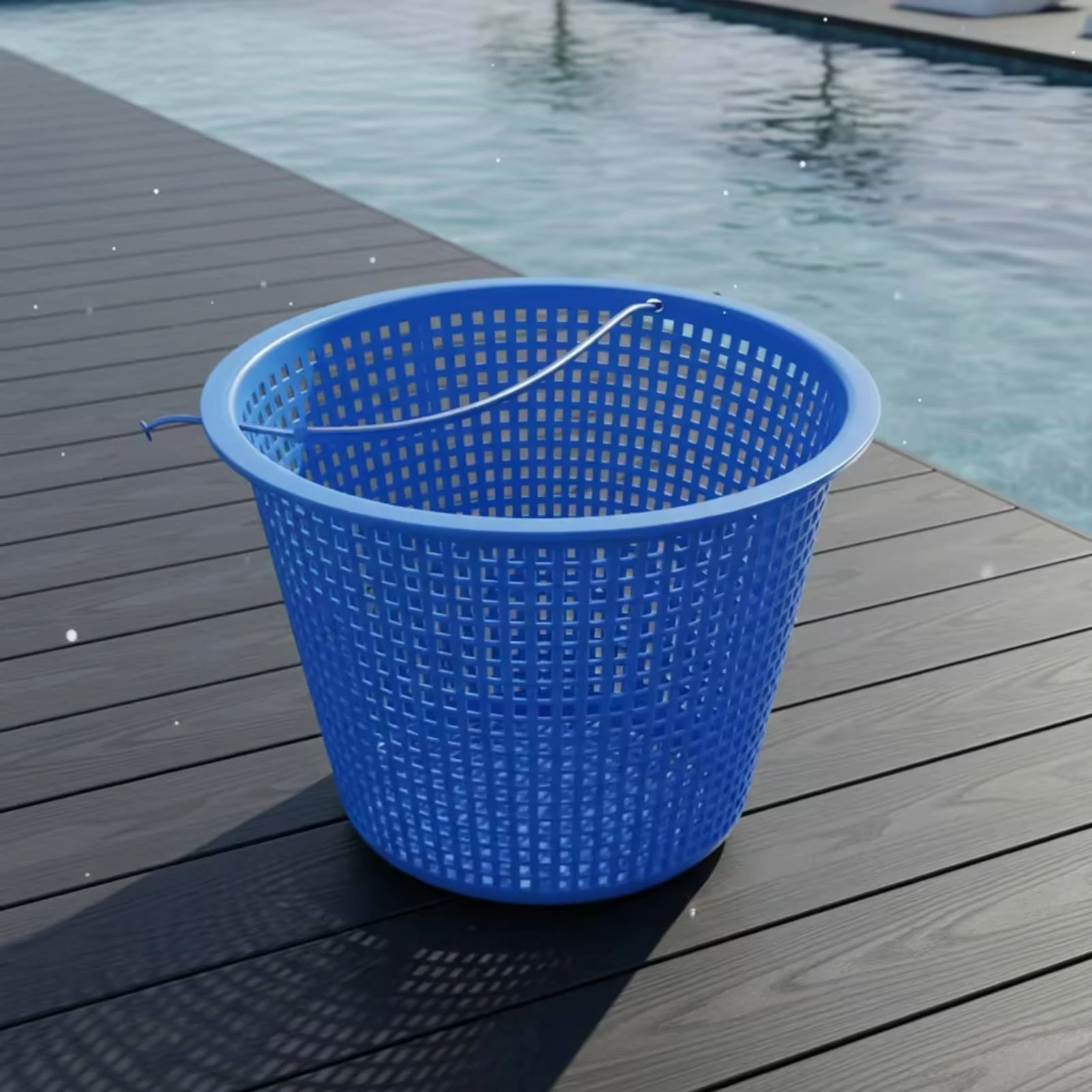 Pool Skimmer Basket Plastic Pool Filter Basket Easy to Clean Lightweight