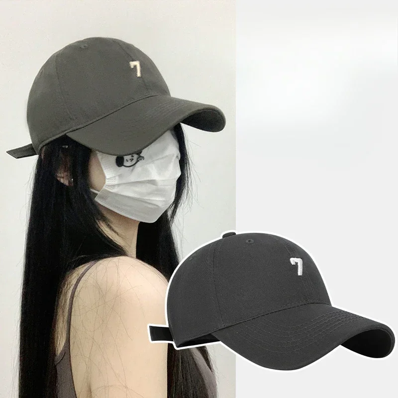 2024 Autumn 55-58cm Baseball Caps Man Women Summer Popular Sport Hats Ladies Soft Cotton Sun Cap Big Head Wholesale