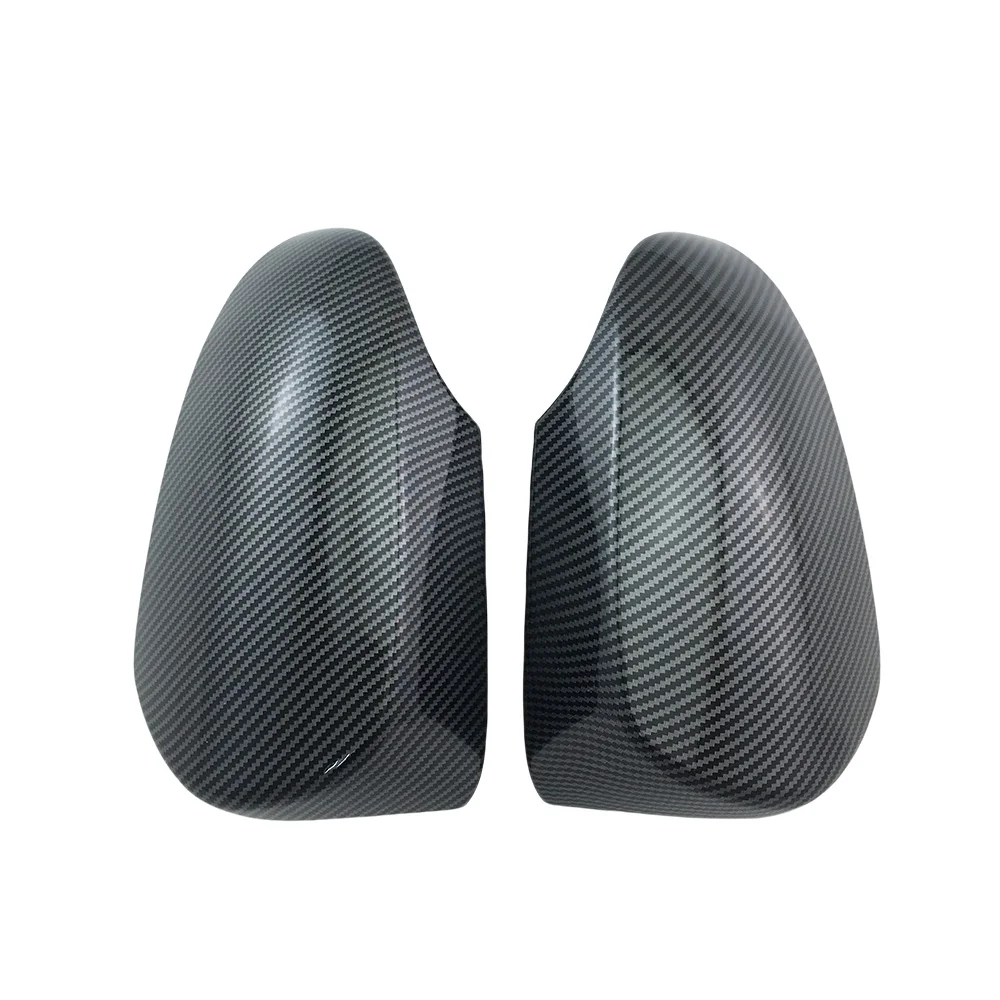

For Toyota Prius C Aqua 2012 2013 2014 2015 2016 -2019 Carbon Fiber Chrome Silver Side Mirror Cover Car Accessories Decoration