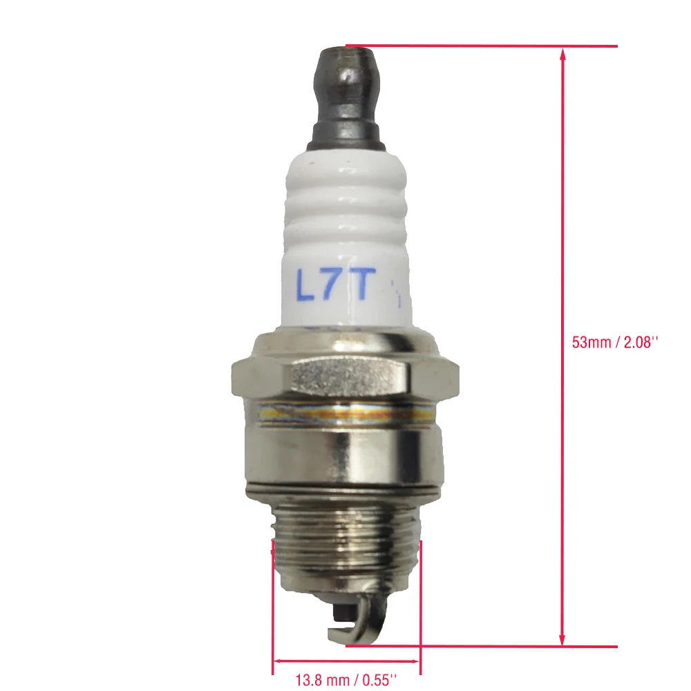 5/10pcs L7T Spark Plug for motosierra gasolina Chainsaws Spare Parts Garden Tools Gasoline Chainsaw and Brush Cutter