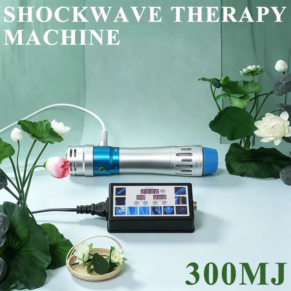 Shockwave Therapy Machine For ED Treatment Massage Tools Arm Pain Relief Body Relaxation Massager 300MJ Professional Shock Wave