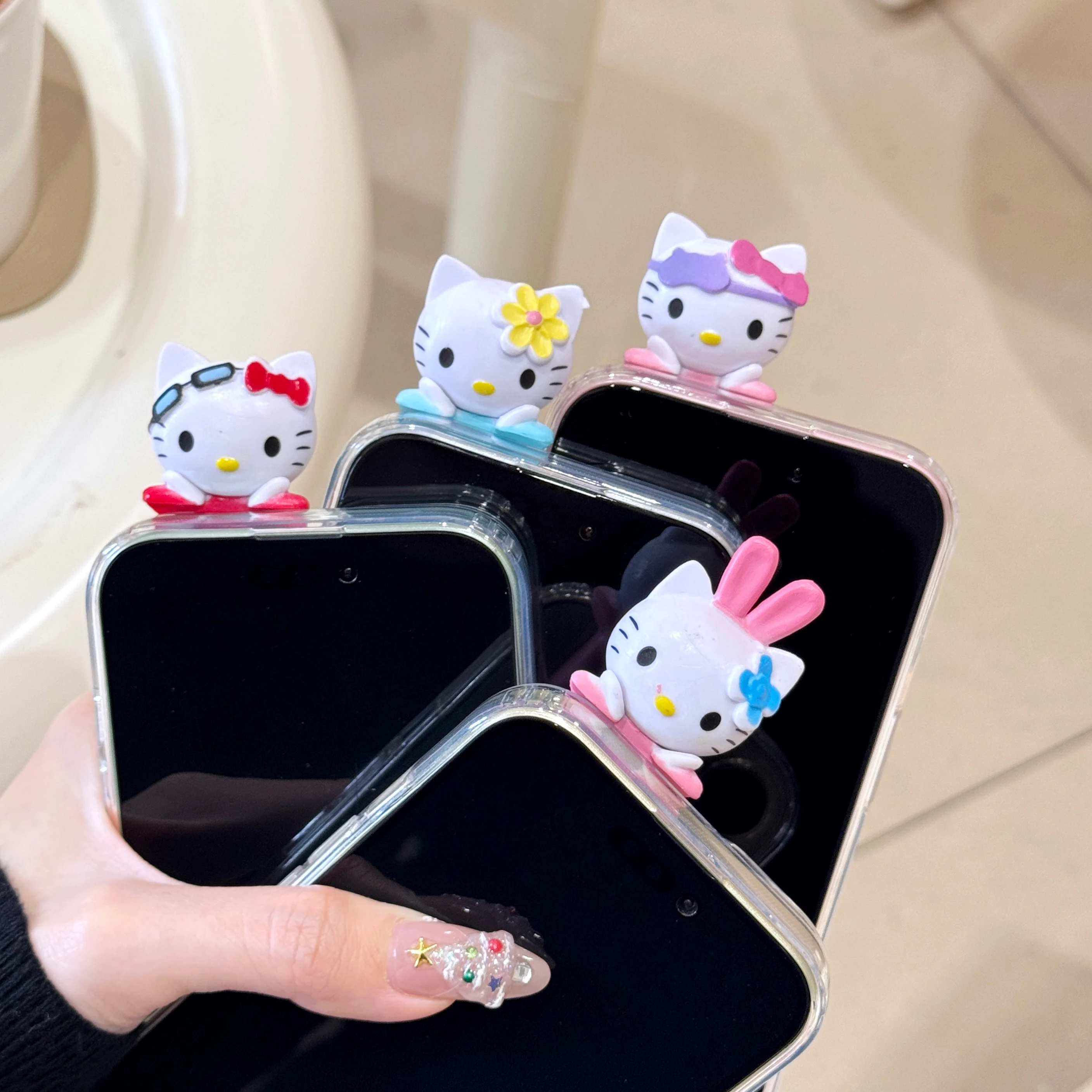 HelloKitty Series Pendant Case for Xiaomi 14T 13T 12T 11T 10T 13 12 11 Lite 5G NE POCO F6 X6 Pro X3 NFC X5 X4 GT F3 F4 F5 M6