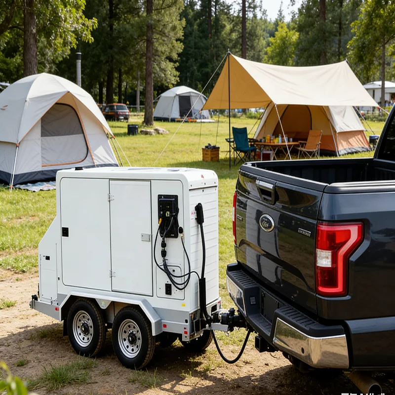 Trailer Penyimpanan Baterai Mo - Renewable Energy Vehicles ulasan dan harga