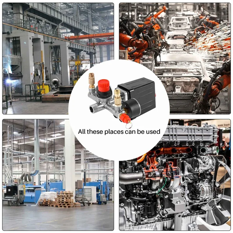 Heißer 175psi 12bar 230v 16a Luft kompressor Druck Ein/Aus-Schalter Steuerventil knopf