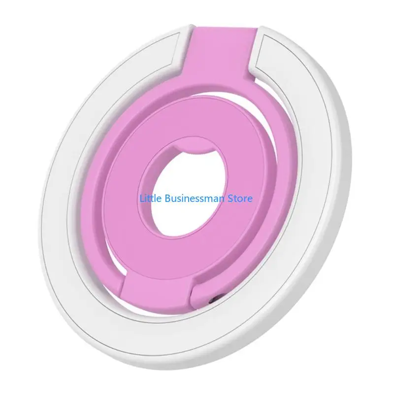 Handy Halter Finger Grip Ständer Doppelseitige Magnetische Halter für Telefon 17 16 15 Rotierenden Halterung Ständer M76A – Detail 2
