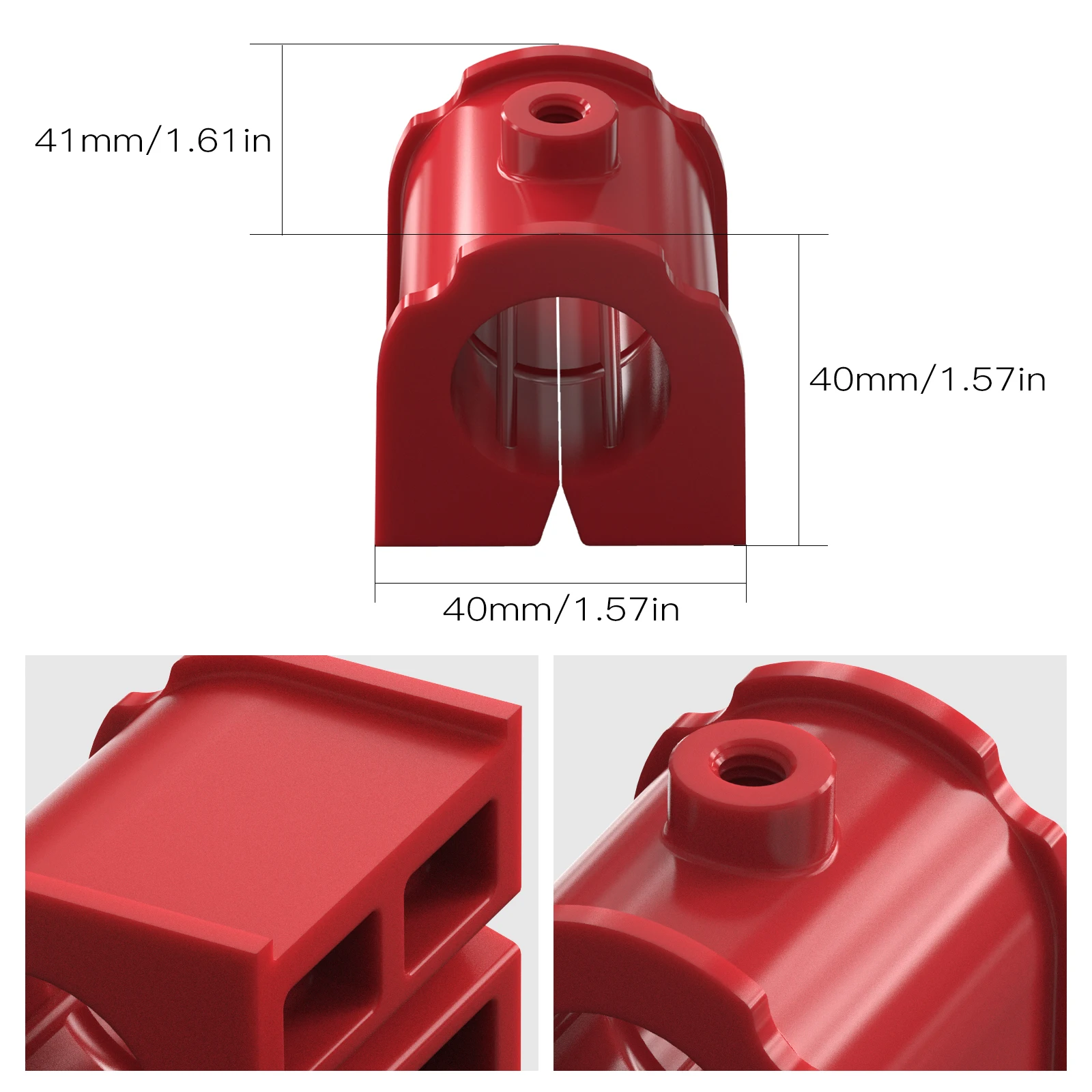 NICECNC UTV Stabilizer Rear Sway Bar Bushing For Can Am Maverick X3 Turbo R MAX 9002017-2024 Anti-Roll Bar Kit Accessories
