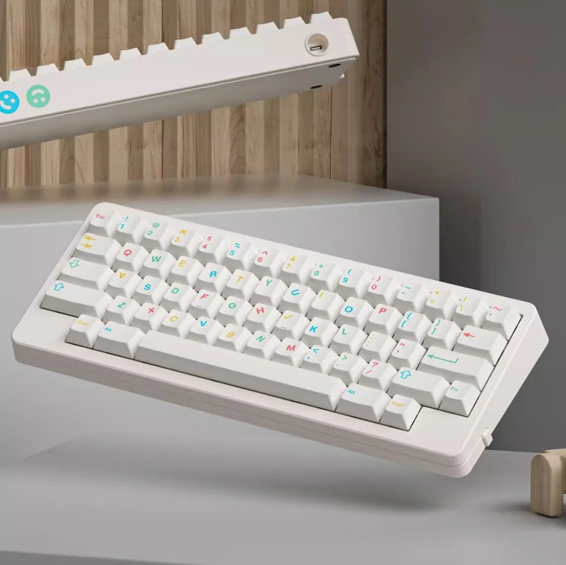 

130 клавиш/набор GMK Cool Kids Keycaps PBT Dye Sublimation Key Caps Cherry Profile Key Cap для 61 64 68 84 87 96 980 104 Layout