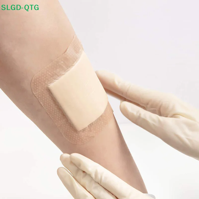 NEW Silicone Foam Adhesive Dressing Wound Dressing Sterile Bedsore Healing Pad Patch Pressure Ulcer Pad For Bedridden Patients