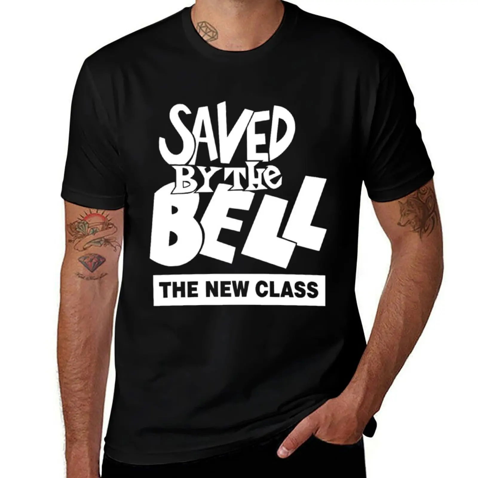 Saved By The Bell The New Class T-Shirt Modern Print Casual T-Shirt