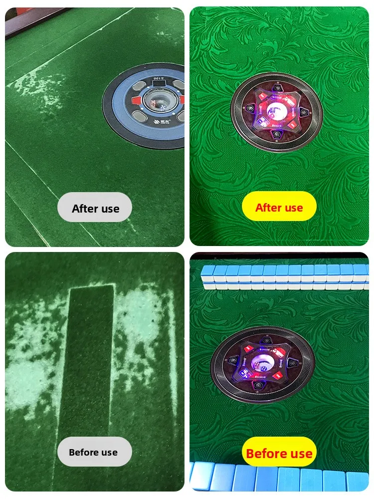 Thickened Self-Adhesive Mahjong Table Cover Automatic Mahjong Machine Desktop Pad Noise Reduction Cloth New Leisure Place