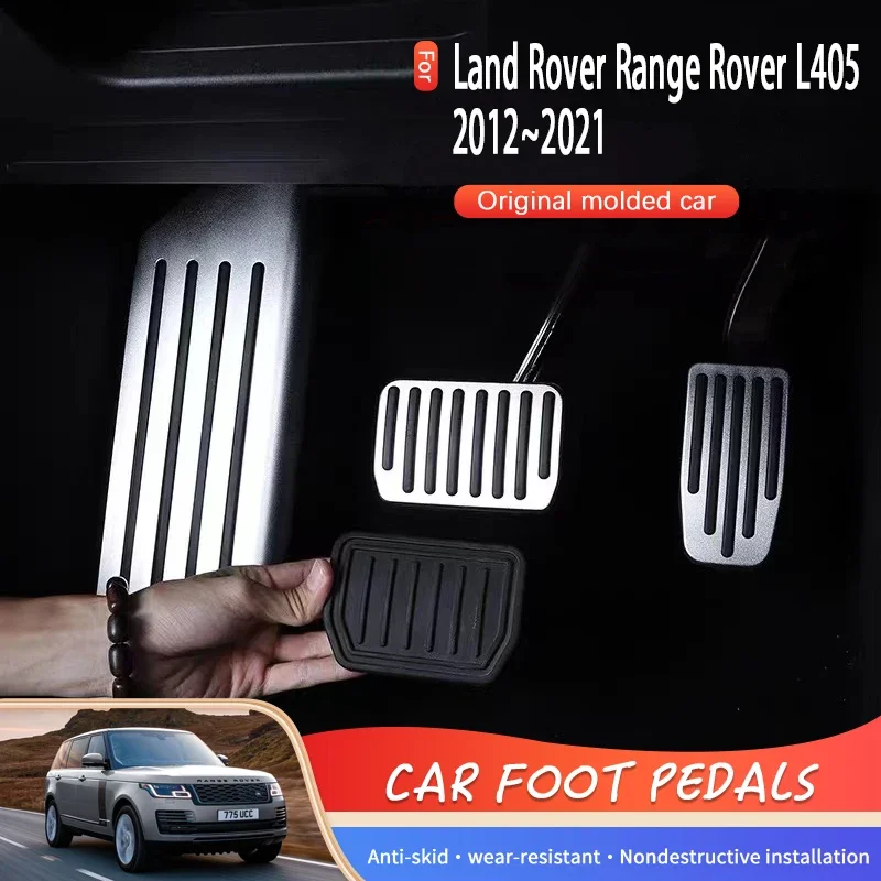 

Car Foot Pedals For Land Rover Range Rover L405 2012~2021 Car Foot Pads Rest Brake Pedals Accelerator Car Acessories Decoration