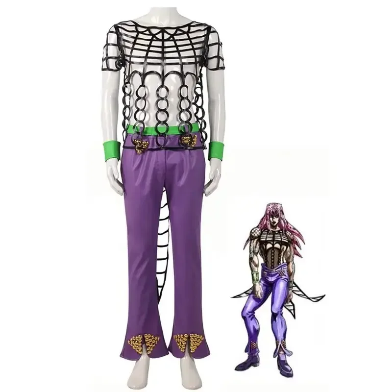 

Devil Anime Cosplay Costume JoJo's Bizarre Adventure Men's Adult Size Standard Fit Character Outfit for Fans