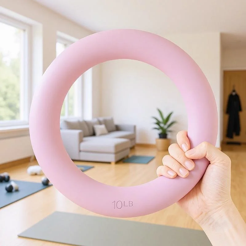 Silicone Material Power Ring Home Use Woman Yoga Fitness Multi Color Circle Pilates Weight Ring