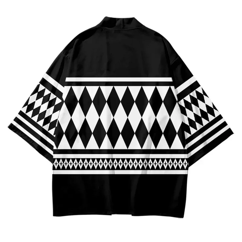 Dragones negros tokyo Revenge kimonos japoneses para hombres Haori vengadores disfraz Cosplay la capa de kimono M17