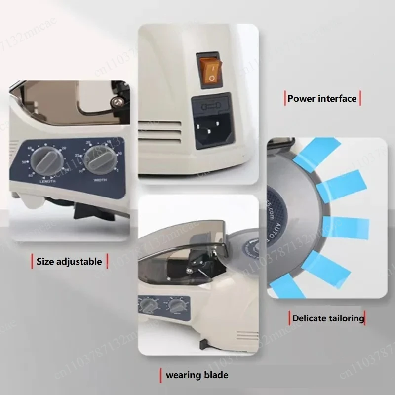Automatic Electric Tape Dispenser Adhesive Cutter Packaging Machine RT-3000 Automatic Electric Packaging Tape Cutting Machine