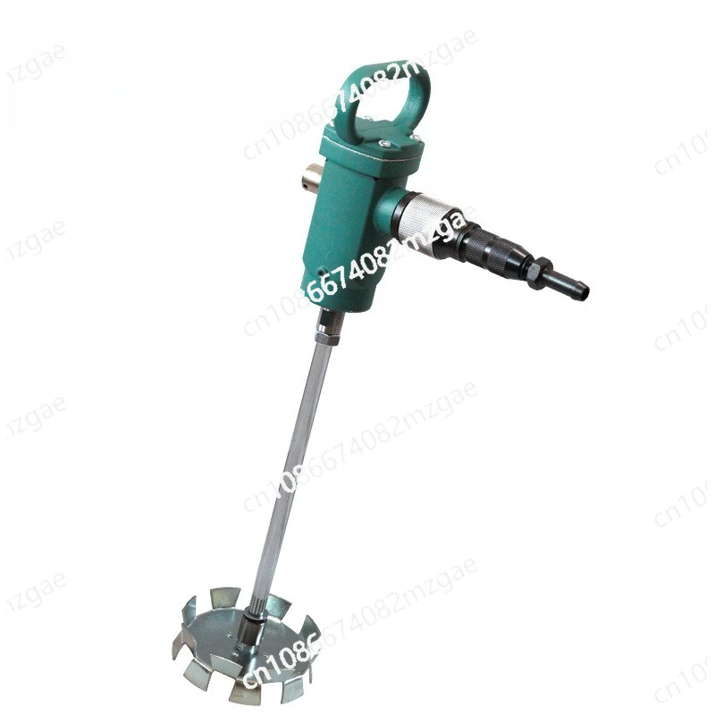 

50-250L Portable Pneumatic Mixer Industrial Air Mixing Machine Paint Hand Held Air Agitator Anti-Explosion Blender 2500RPM