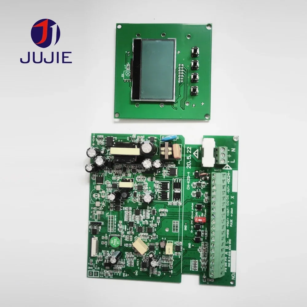 Electromagnetic flow meter magnetic flowmeter head without enclosure integrated remote type PCB circuit board