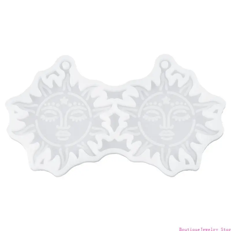 E1PE DIY Epoxy Resin Molds Earring Pendant Mold Jewelry Accessories Silicone Material