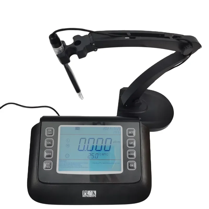 for Low cost Laboratory Digital Automatic Calibration ATC Conductivity TDS Meter Instrument