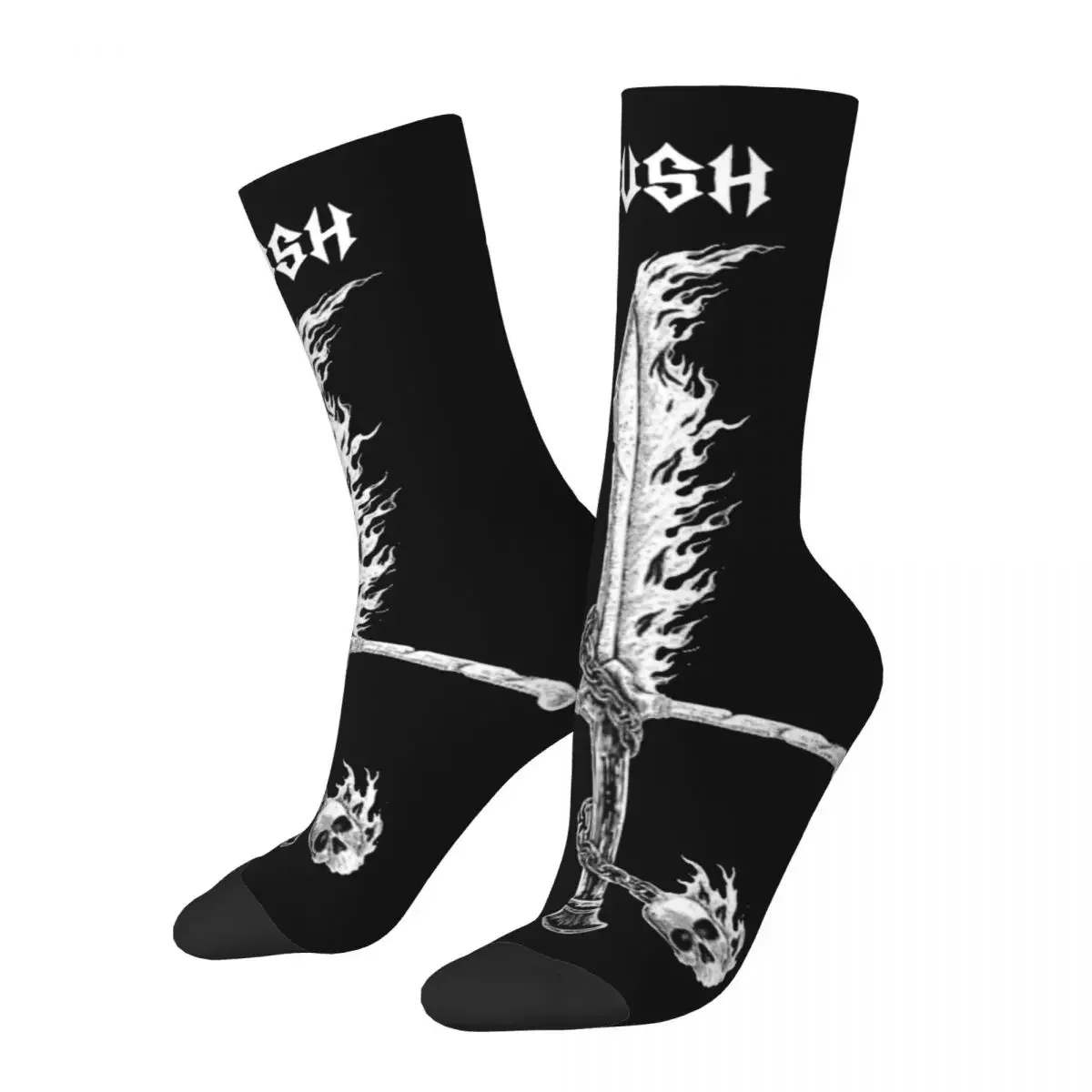 Winter Funny Women Men Sword Band Socks Sweat Absorbing Basketball Socks