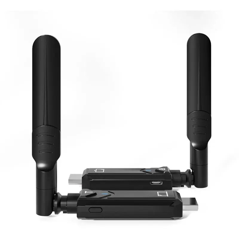 ABMF Wireless 5G 400M 1080P Audio Video Transmitter Receiver Extender for PS3 for PS4 Camera PC to TV Monitor