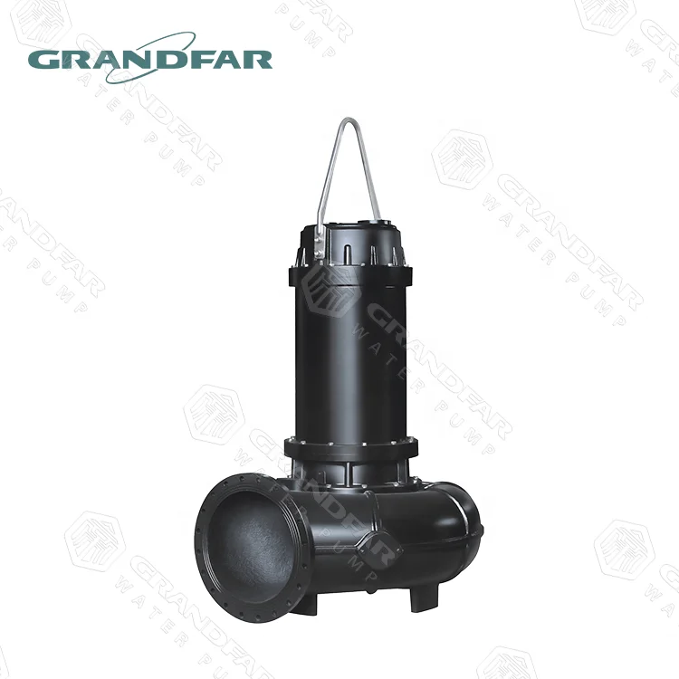 5hp to 75hp WQ 3phase electric motor sewage wast water pumps submersible pump list