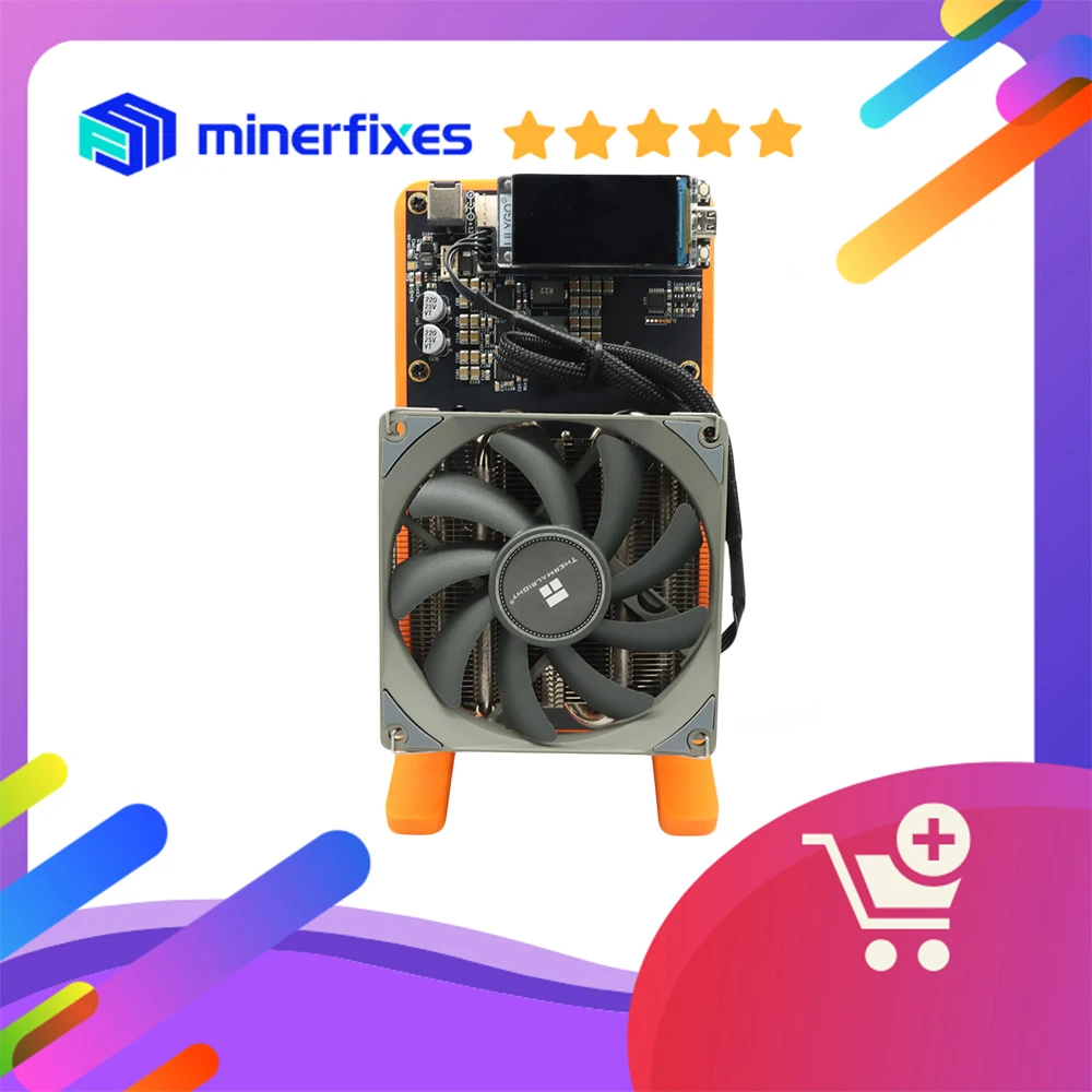 

Bitcoins miner NerdQaxe++ ASIC Miner 4.8TH/s 75W Home Bitcoin Open Source miner BTC Miners Crypto Miners Bitcoin Mining Machine