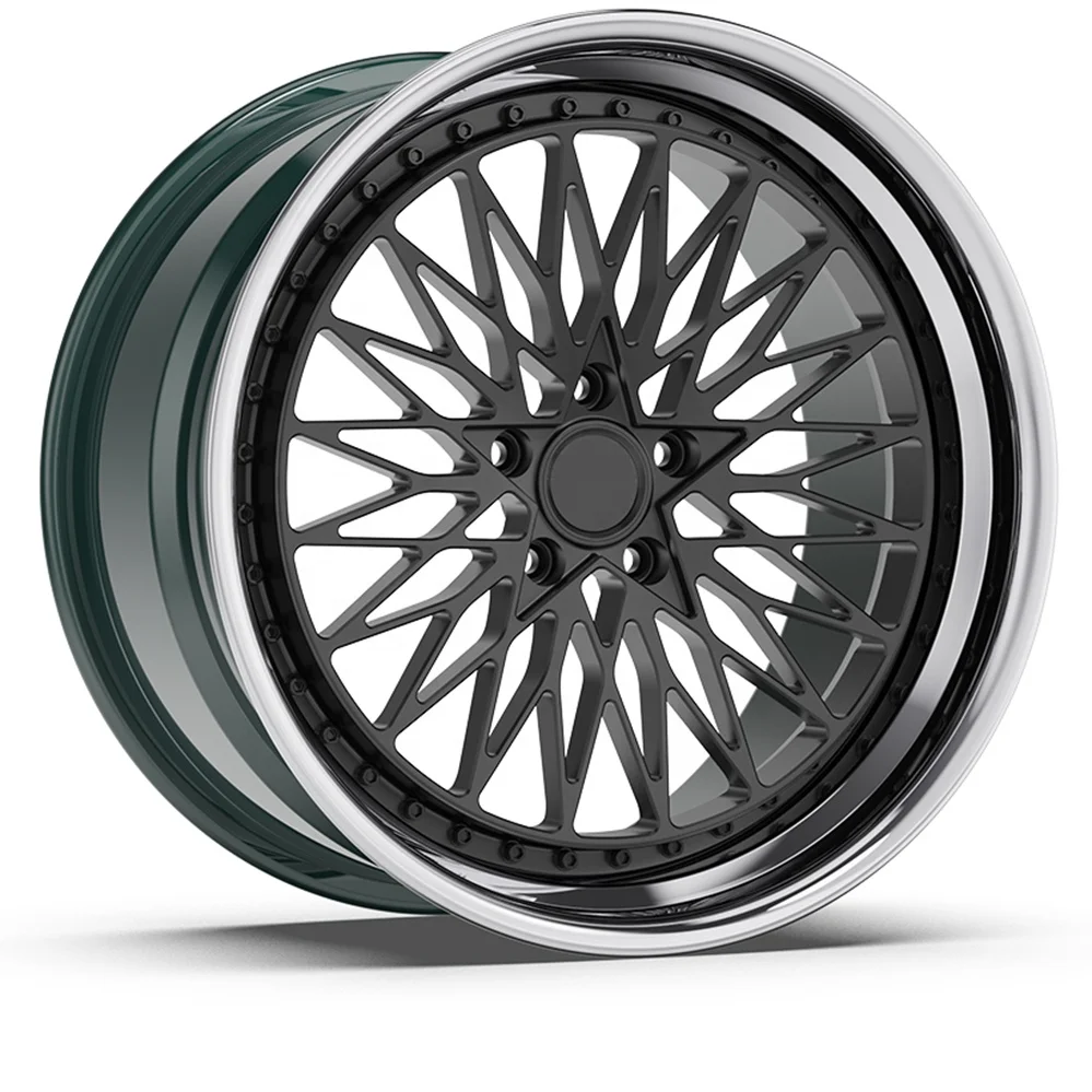 【Hot】 New Design Forged Alloy Wheels 18 19 20 21 22 23 24 Inch  Custom Forged Car Wheel 3 Piece