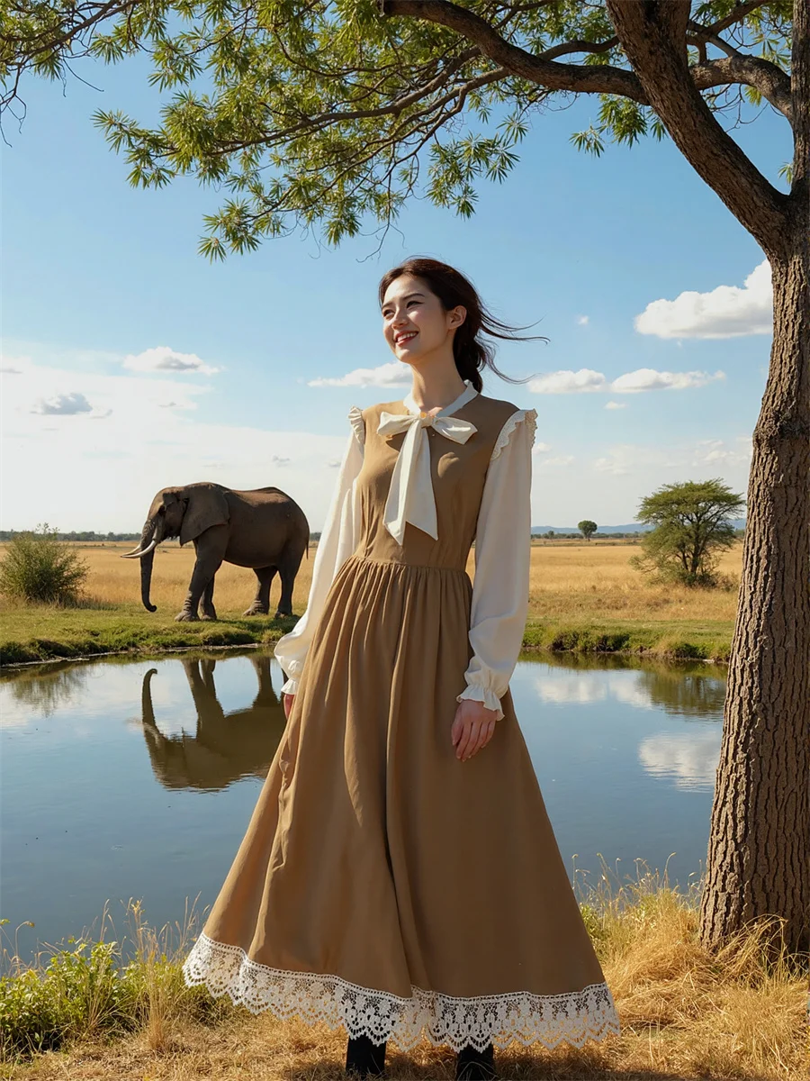 Women'S Dress Black Regular Fit Preppy Style Autumn Spring Straight Tie-Dye Wide Boho Plaid Strapless Embroidered Shiny Neon