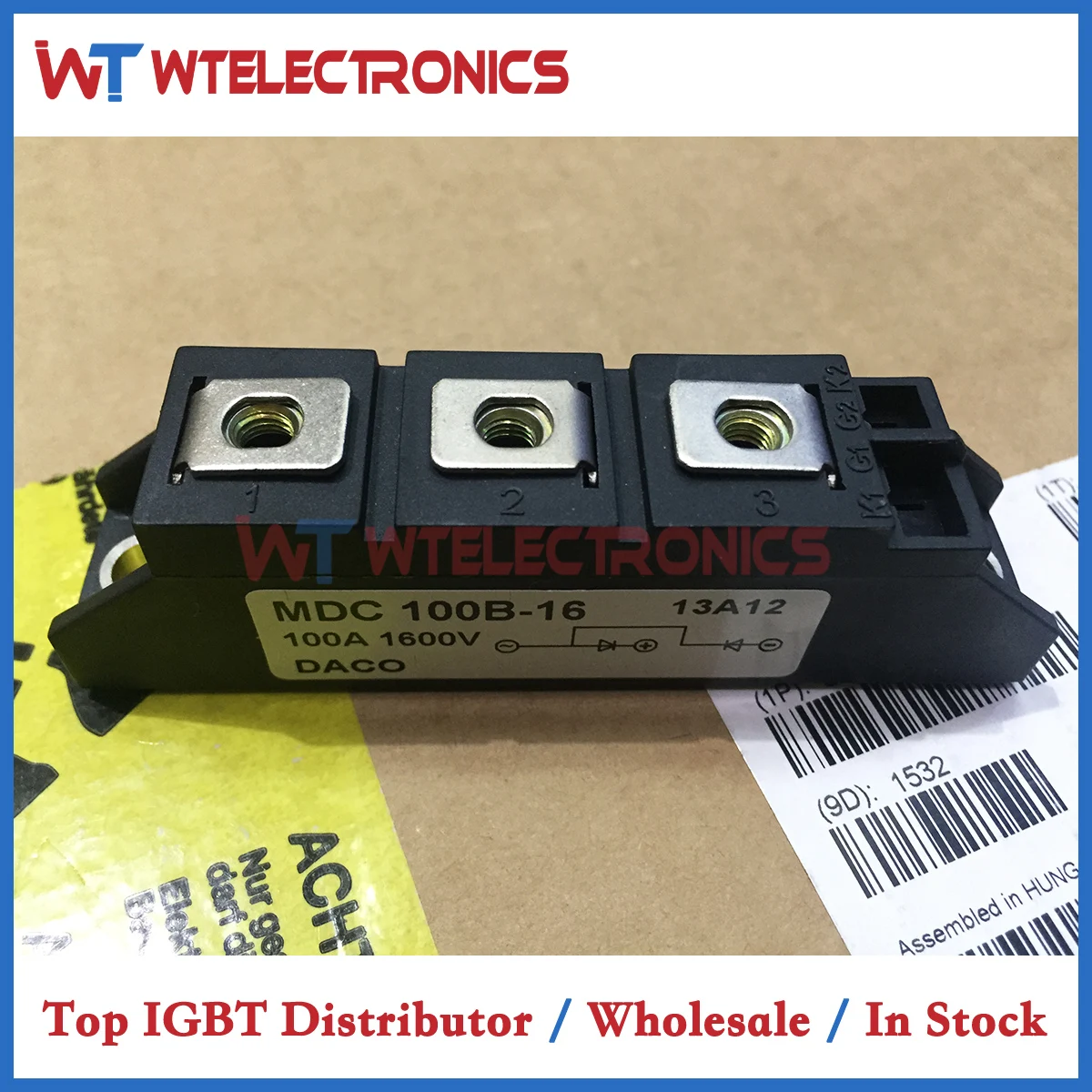 

MDC 100B-16 Original IGBT Module MDC100B16 100A 1600V NEW MDC 100B16 MDC 100B 16