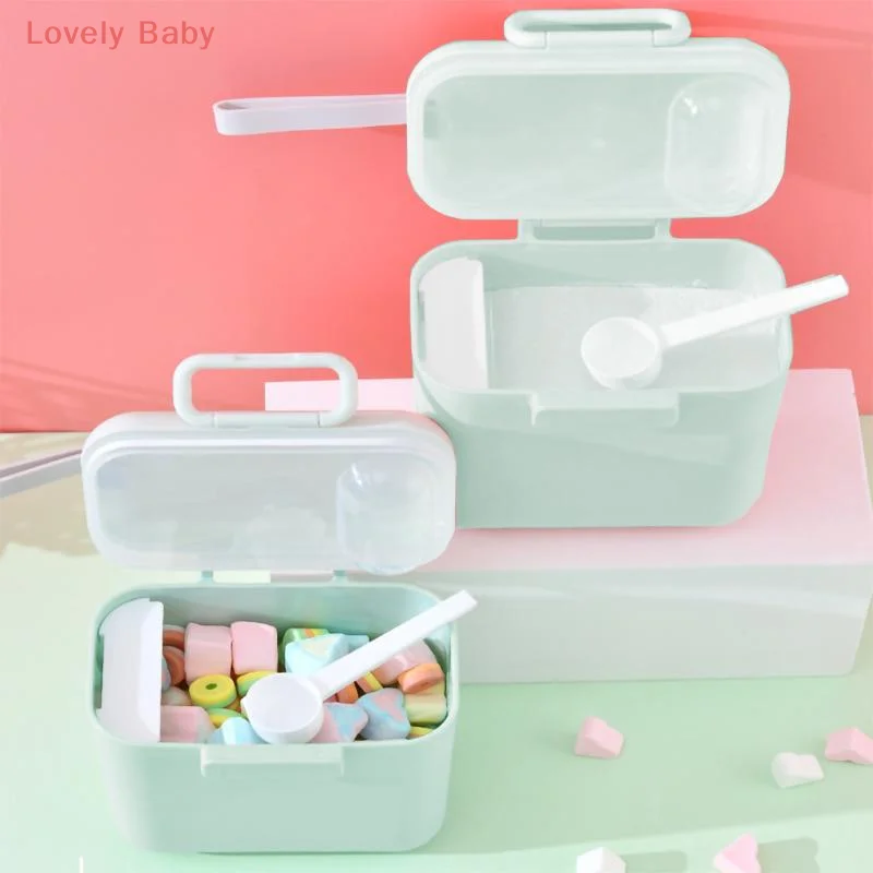 صندوق مسحوق حليب الأطفال، صندوق تخزين مسحوق الحليب بسعة كبيرة، صناديق مسحوق الحليب المحمولة للأطفال بأنماط مختلفة #3