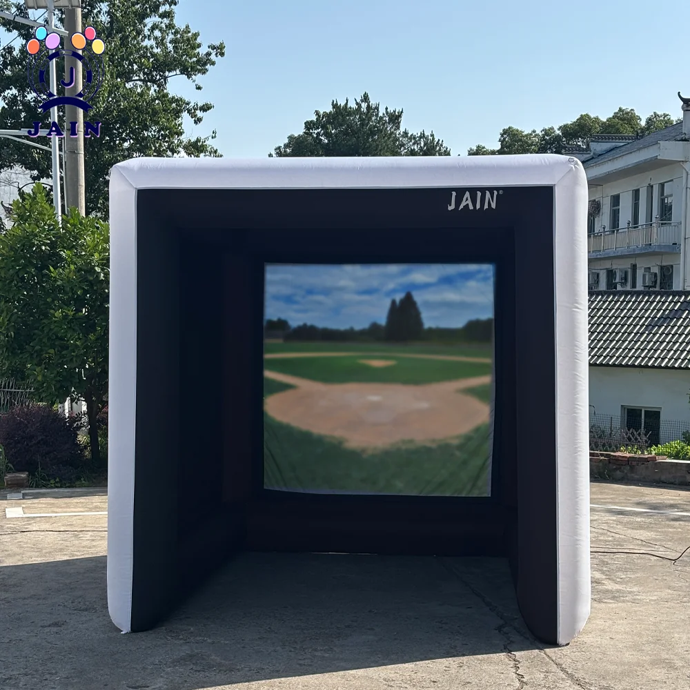 

В наличии надувной симулятор гольфа 10 футов/3 м со встроенным вентилятором, надувная палатка для занятий гольфом/намет для стрельбы для ежедневных тренировок