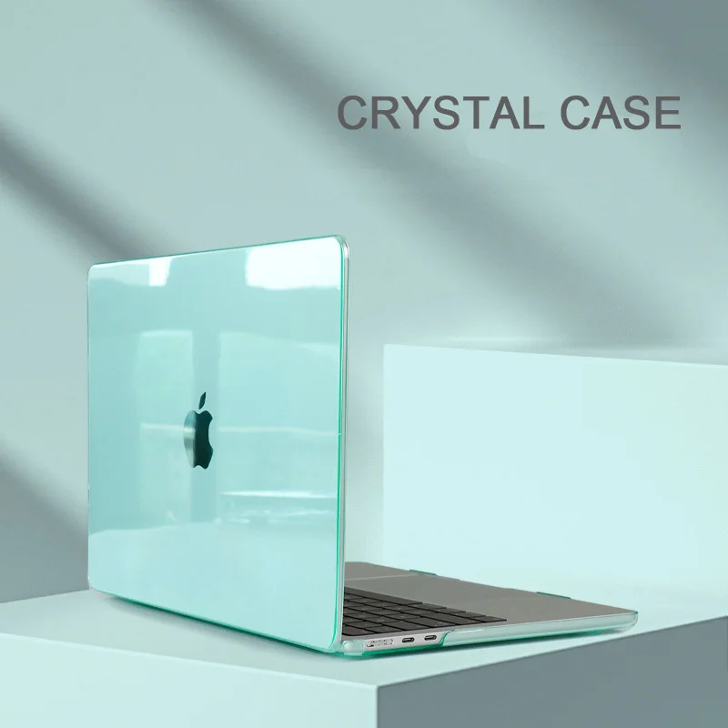 Crystal Clear Case for Apple Macbook Air 11 12 13 14 15 16 Inch Pro Retina Cases Transparent Protective Laptop Notebook Cover