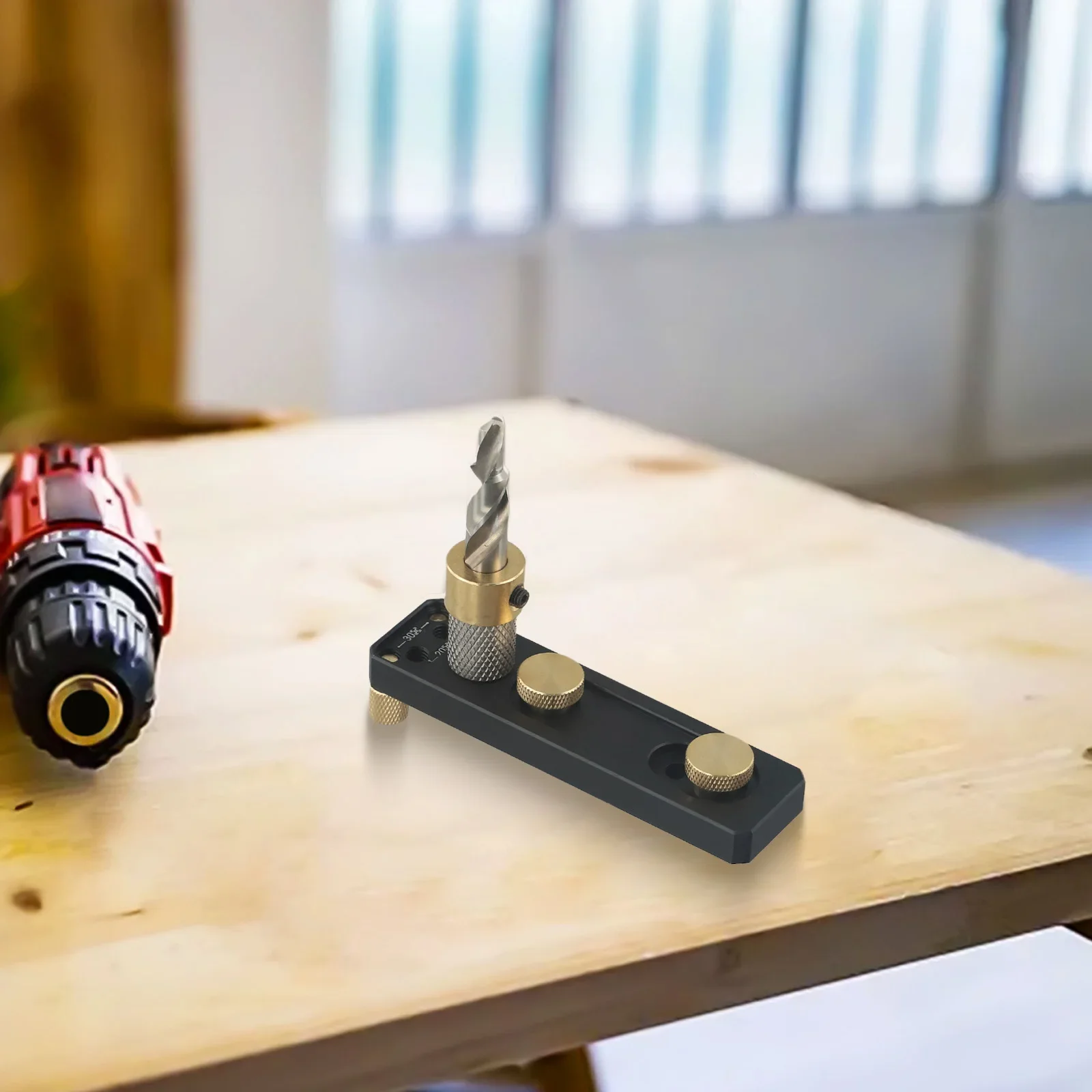 Aluminum Profile Punching Auxiliary Tool Jig Guide Drilling Position Locator For  Power Tools Drill Bits Accessory In Stock