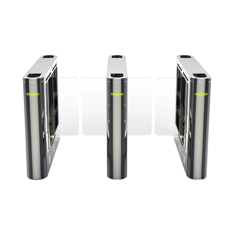 RFID Swing Turnstile Security Face Recognition  Access Control Directional Barrier Gate for Gym