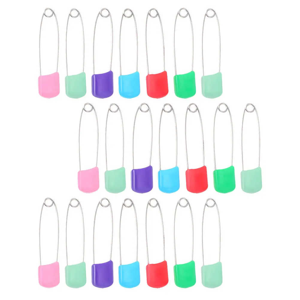 50 個の安全ピンベビーおむつブローチ軽量コンパクト布おむつ洗濯ジュエリークラフト縫製編み物手芸用