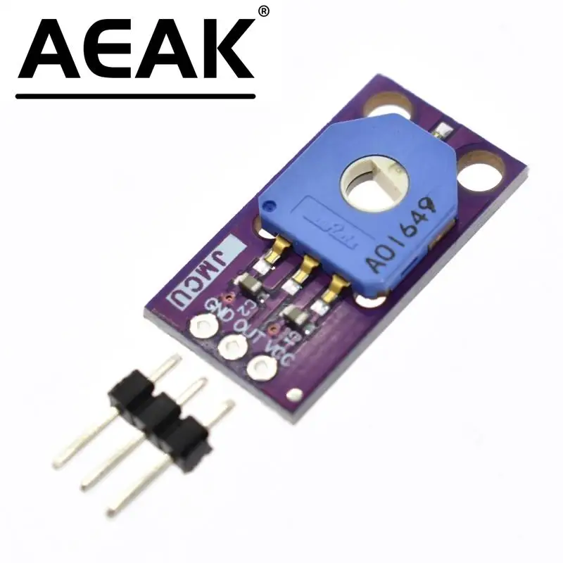 AEAK CJMCU-103 Rotary Angle Sensor SMD Dust-Proof Angle Sensing Potentiometer Module SV01A103AEA01R00