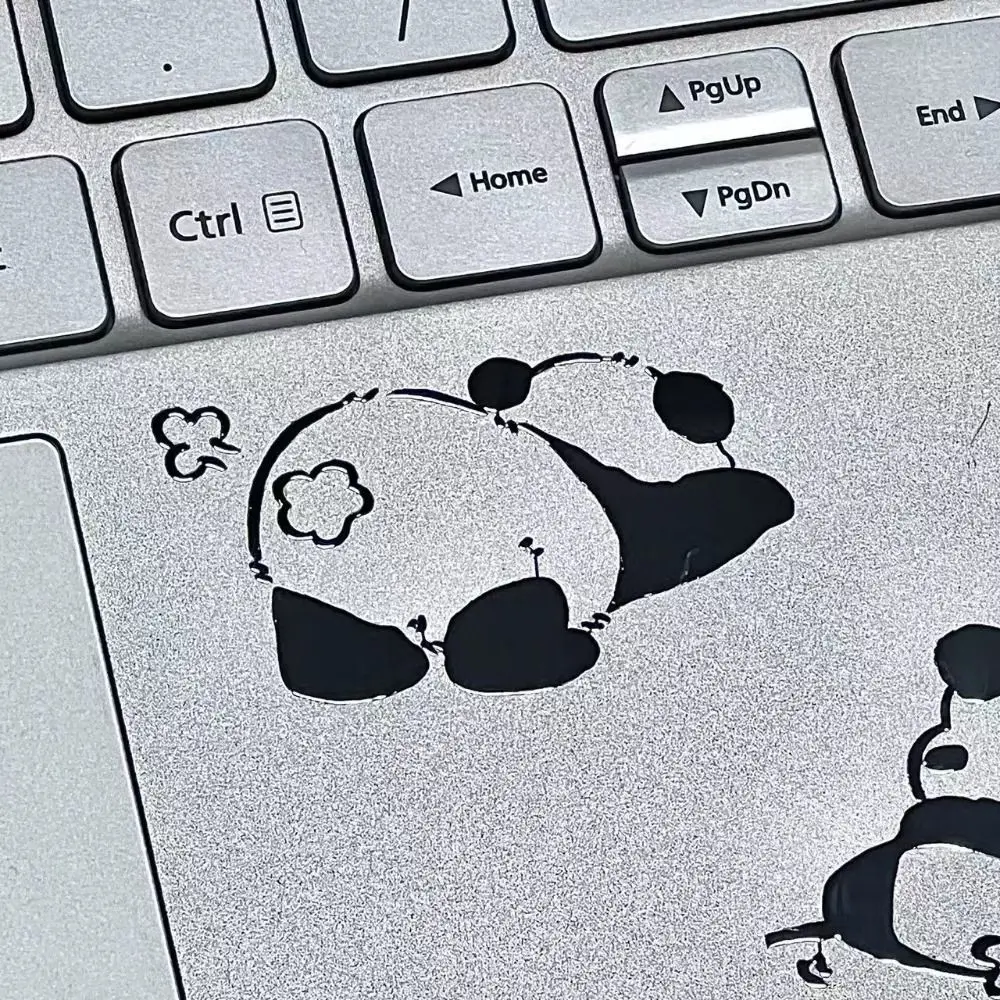Cup Decoration Panda Computer Decorative Stickers Cartoon Durable Notebook Decorations Diary Stickers Home&Office