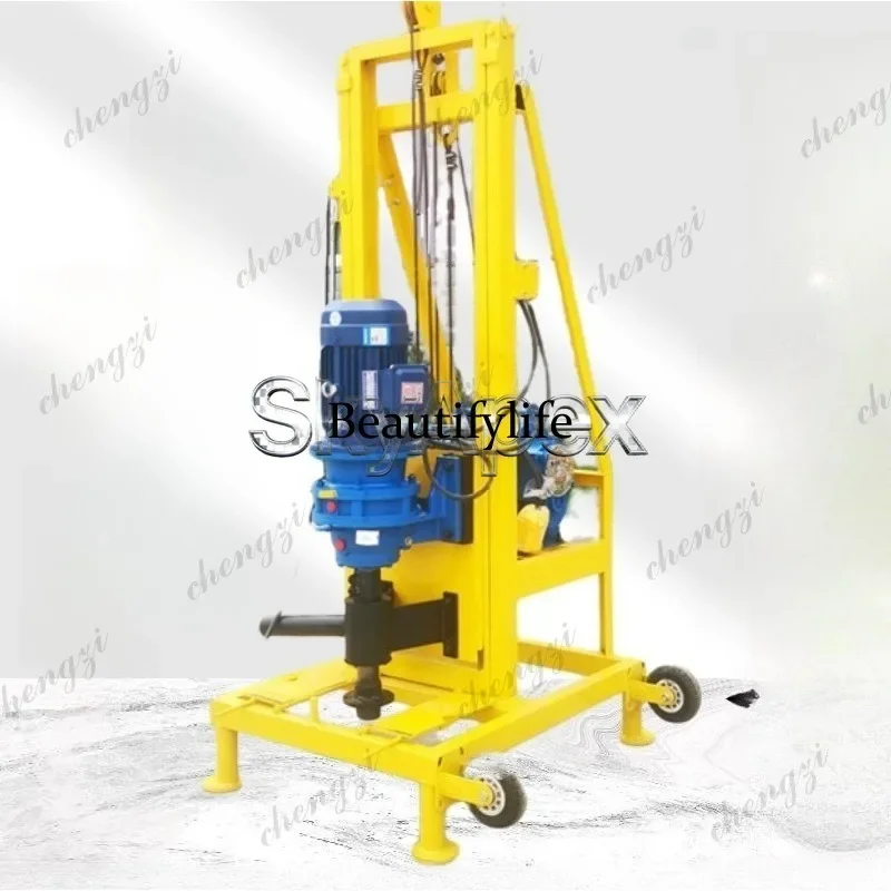 HR  Fully Automatic Lifting Drilling Rig High Efficiency Large Diameter Well Machine Automatic Rod Unloading Remote Control L
